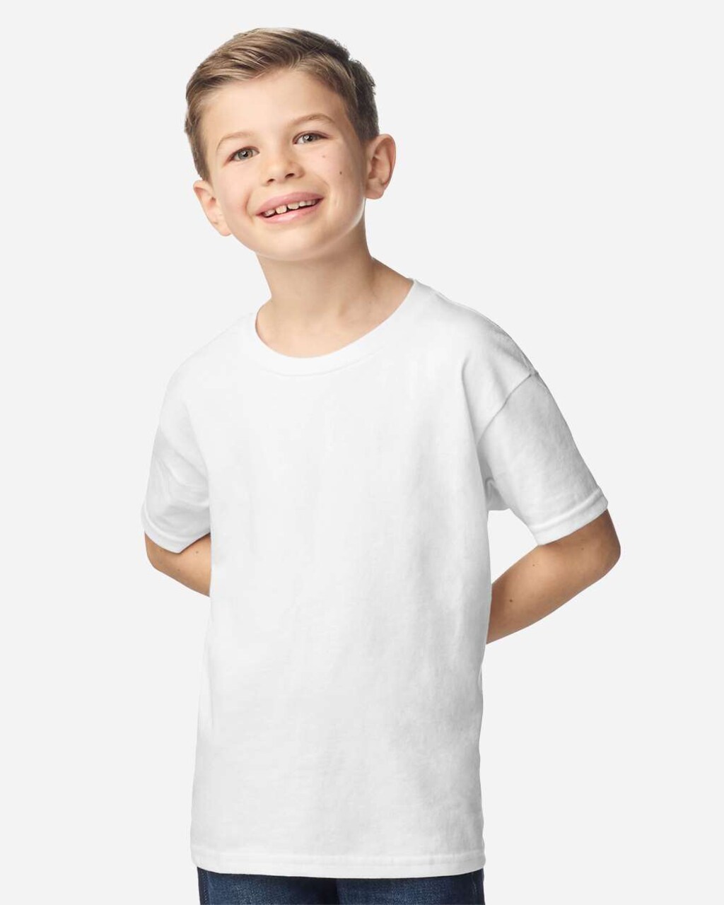 Gildan® Ultra Cotton Youth Crew Neck Short Sleeve T-Shirt for Everyday Wear & Custom Printing Kids Tee